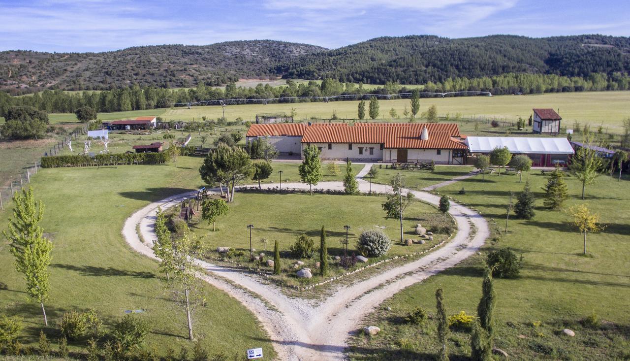 Hotel Albergue Bioclimatico Sabinares Del Arlanza Puentedura エクステリア 写真